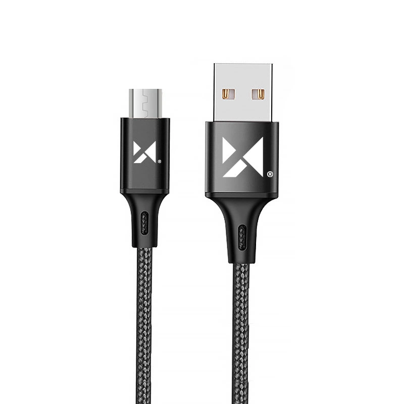 Wozinsky cable USB - microUSB 2,4A 1m black (WUC-M1B)eng