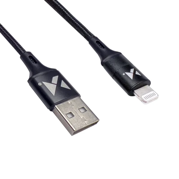Wozinsky cable USB - Lightning 2,4A 1m black (WUC-L1B)eng