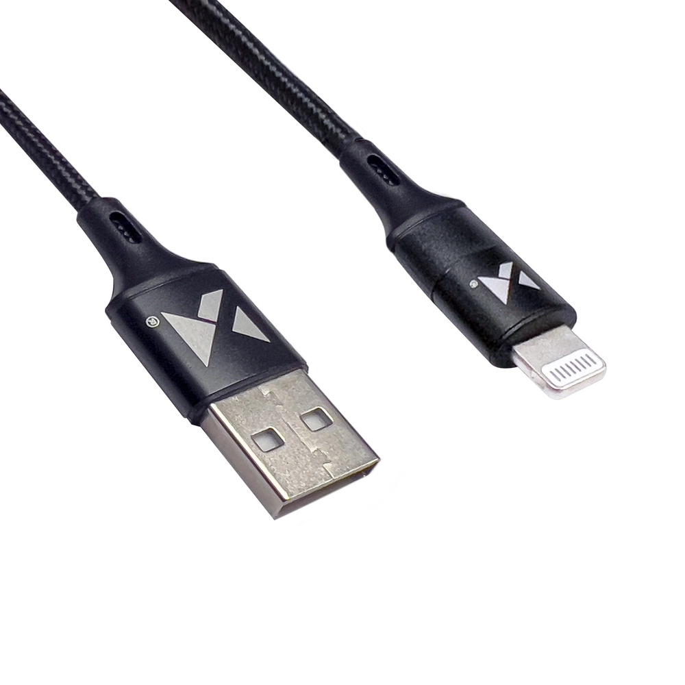 Wozinsky cable USB - Lightning 2,4A 1m black (WUC-L1B)eng