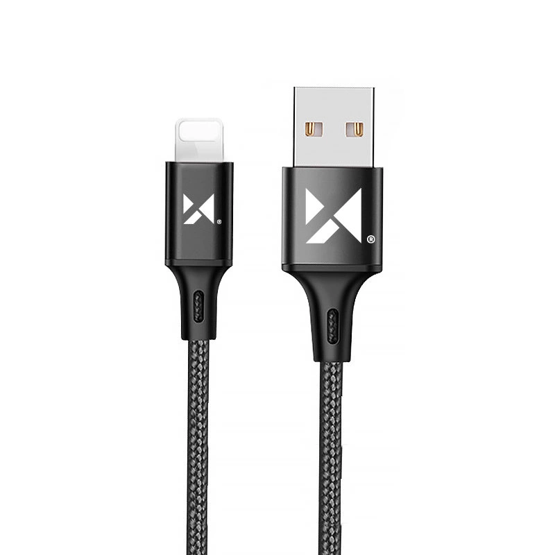 Wozinsky cable USB - Lightning 2,4A 1m black (WUC-L1B)eng