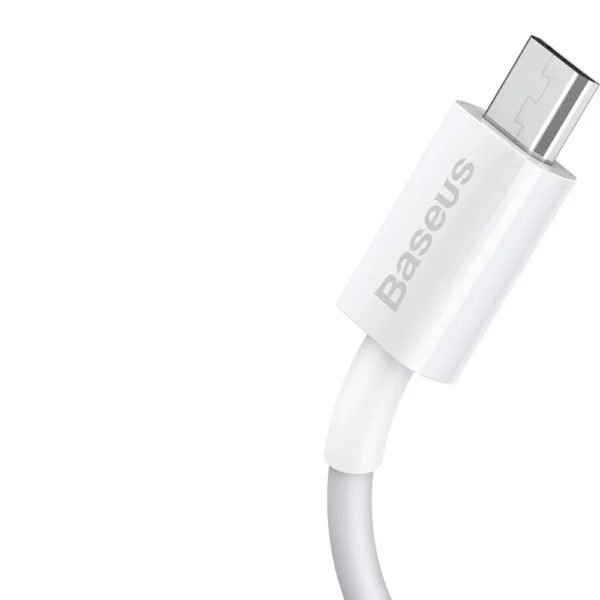 Baseus Superior USB-A / micro USB 2A cable 1m - whiteeng