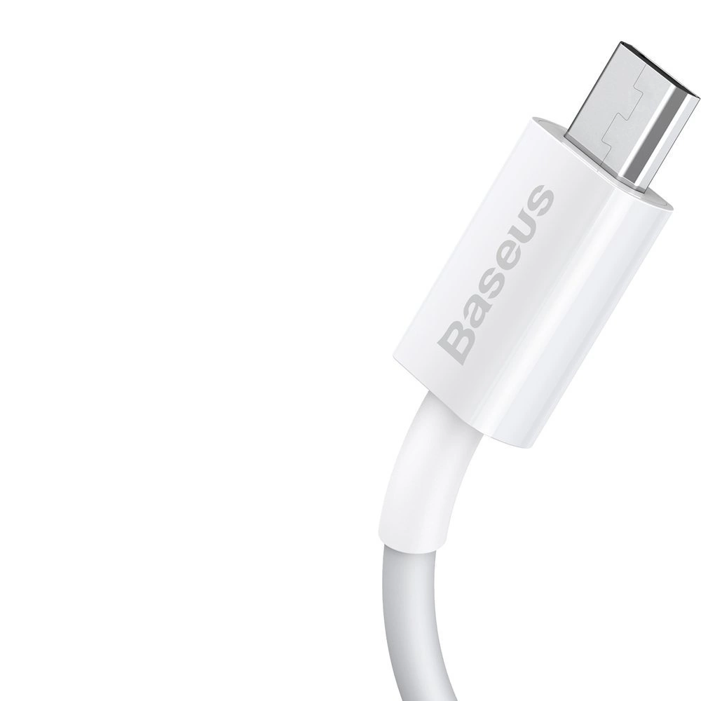 Baseus Superior USB-A / micro USB 2A cable 1m - whiteeng