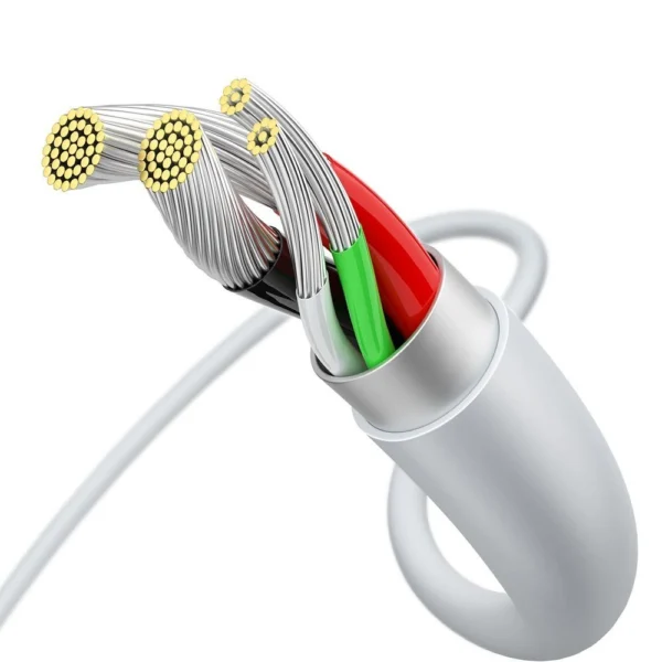 Baseus Superior USB-A / micro USB 2A cable 1m - whiteeng