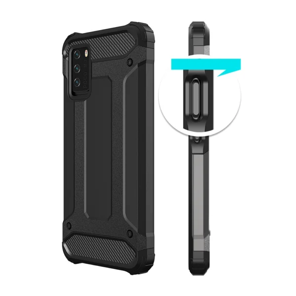 Hybrid Armor Case Tough Rugged Cover for Xiaomi Redmi Note 10 5G / Poco M3 Pro goldeneng
