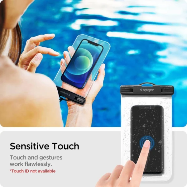 Spigen Spigen Aqua Shield A601 case waterproof IPX8 - transparent 2 pcs.eng