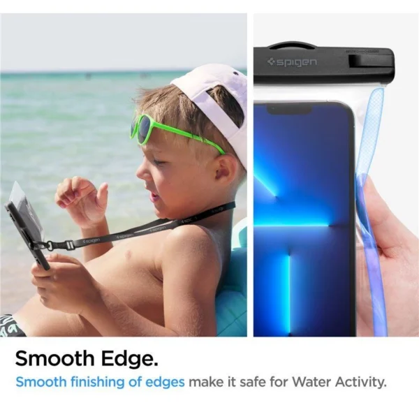Spigen Spigen Aqua Shield A601 case waterproof IPX8 - transparent 2 pcs.eng