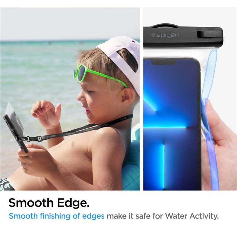 Spigen Spigen Aqua Shield A601 case waterproof IPX8 - transparent 2 pcs.eng