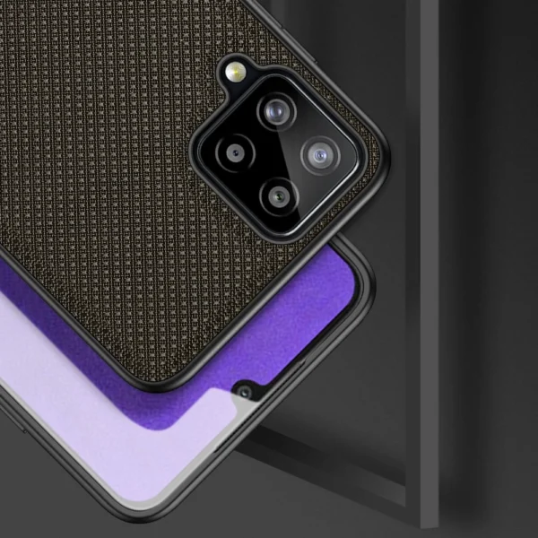 Dux Ducis Fino case covered with nylon material for Samsung Galaxy A22 4G greeneng