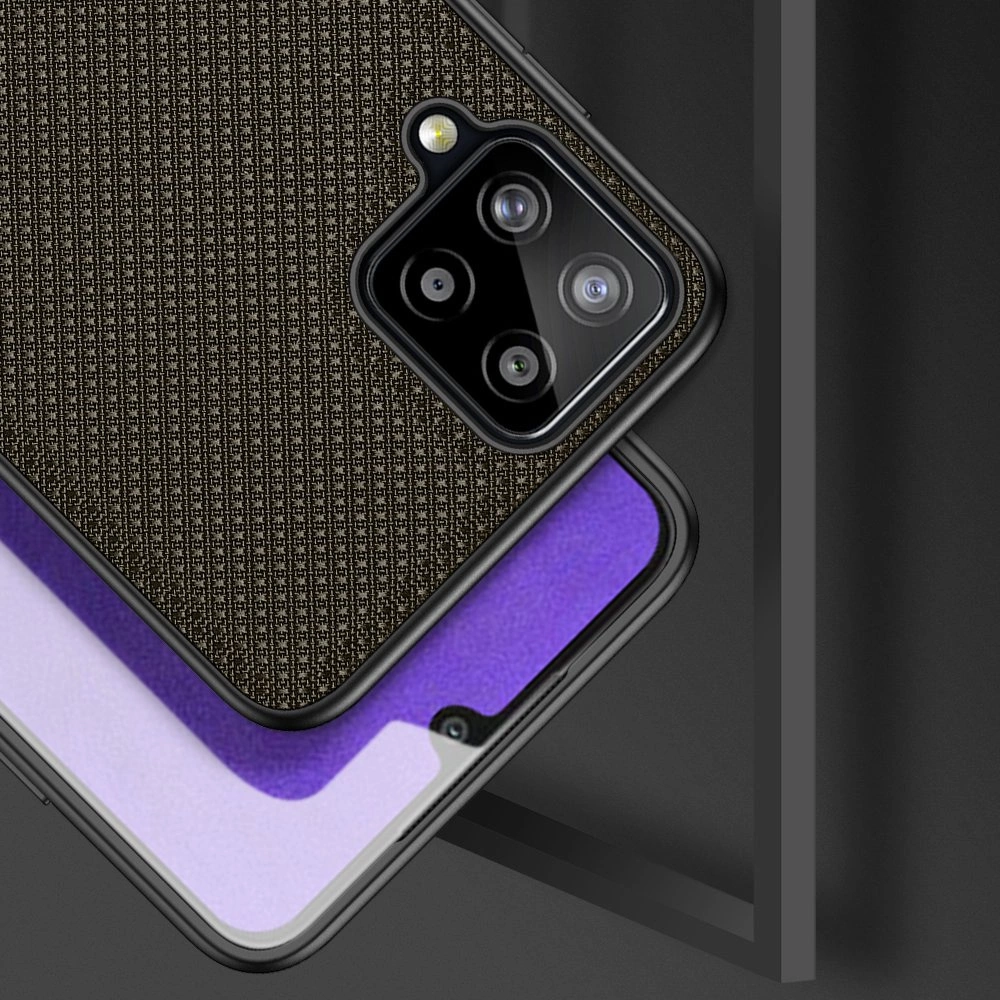 Dux Ducis Fino case covered with nylon material for Samsung Galaxy A22 4G greeneng