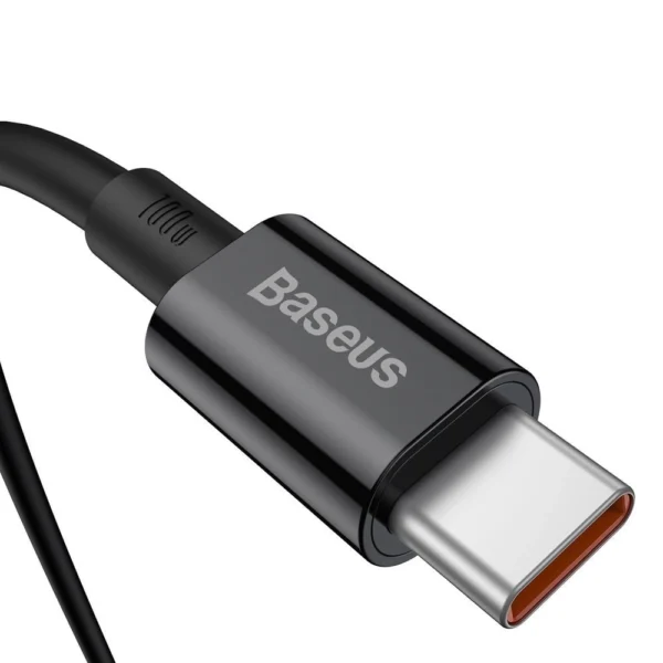 Baseus CATYS-B01 USB-C - USB-C PD QC FCP cable 100W 5A 480Mb/s 1m - blackeng