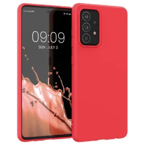 Silicone Case Soft Flexible Rubber Cover for Samsung Galaxy A22 4G redeng