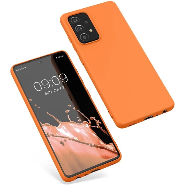 Silicone Case Soft Flexible Rubber Cover for Samsung Galaxy A22 4G redeng