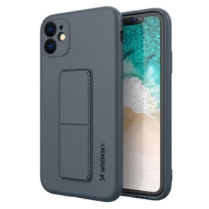 Wozinsky Kickstand Case Silicone Stand Cover for Samsung Galaxy A32 4G Blueeng