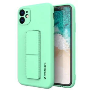 Wozinsky Kickstand Case Silicone Stand Cover for Samsung Galaxy A22 4G Minteng