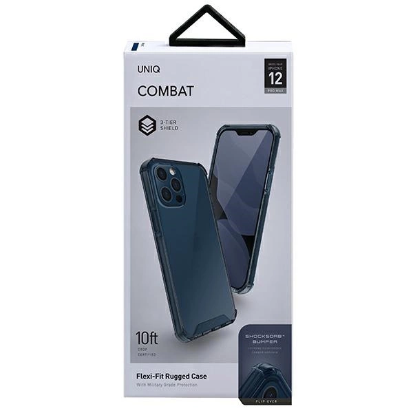 Uniq Combat case for iPhone 12 Pro Max - blueeng