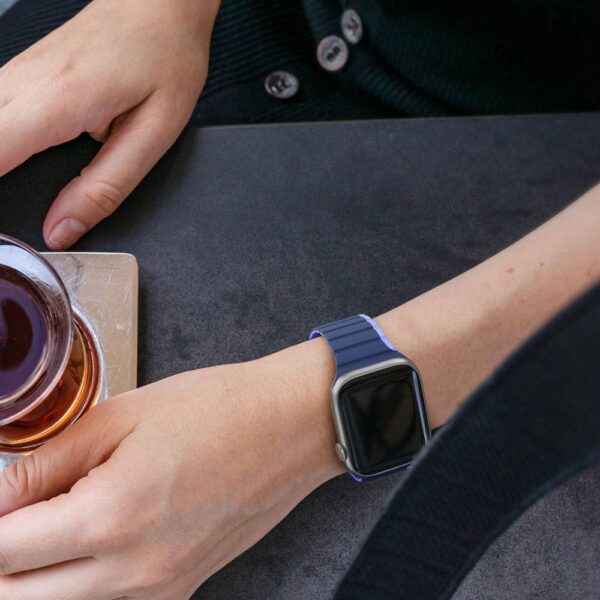 DUX DUCIS strap LD silicone for Apple Watch 42 / 44 / 45 mm blue