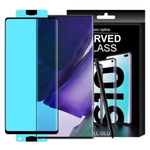 3D Edge Nano Flexi Glass Hybrid Full Screen Protector with frame for Samsung Galaxy S21+ 5G (S21 Plus 5G) blackeng