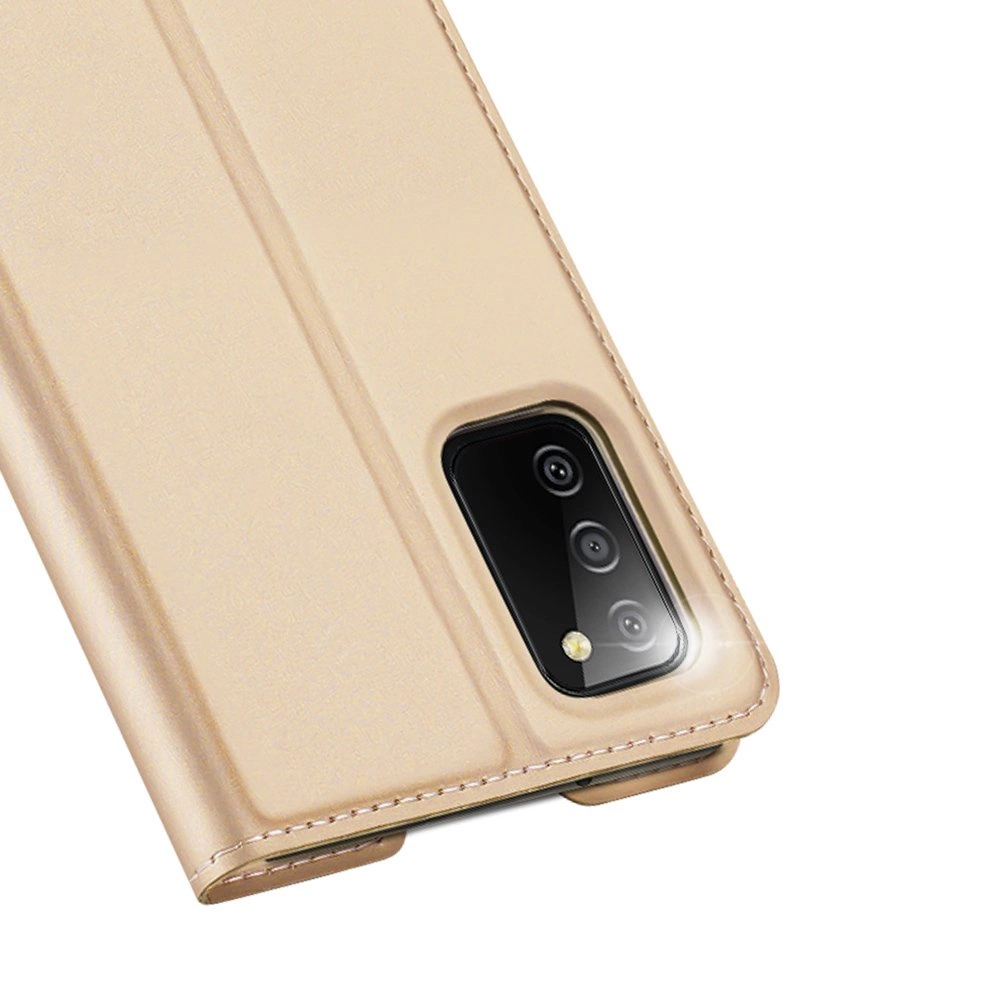 73047_3 Dux Ducis Skin Pro Bookcase type case for Samsung Galaxy A03s goldeneng