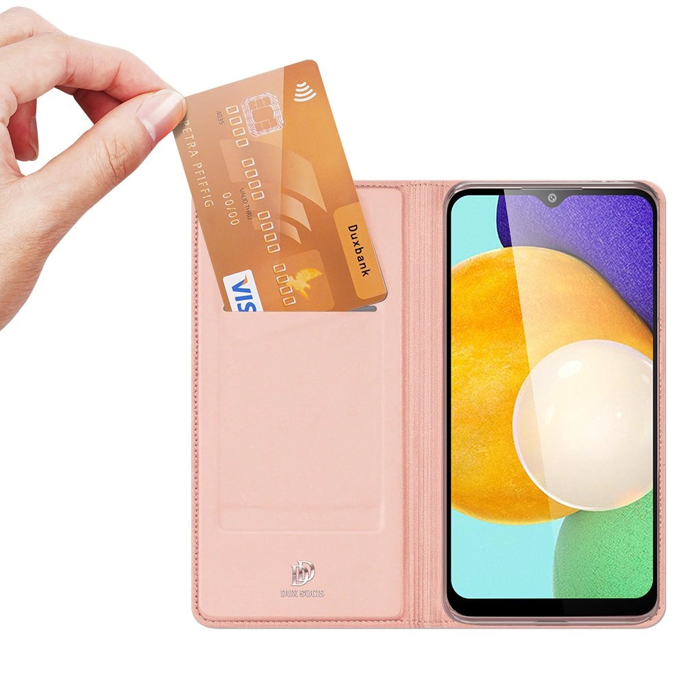 73048_2 Dux Ducis Skin Pro Bookcase type case for Samsung Galaxy A03s pinkeng
