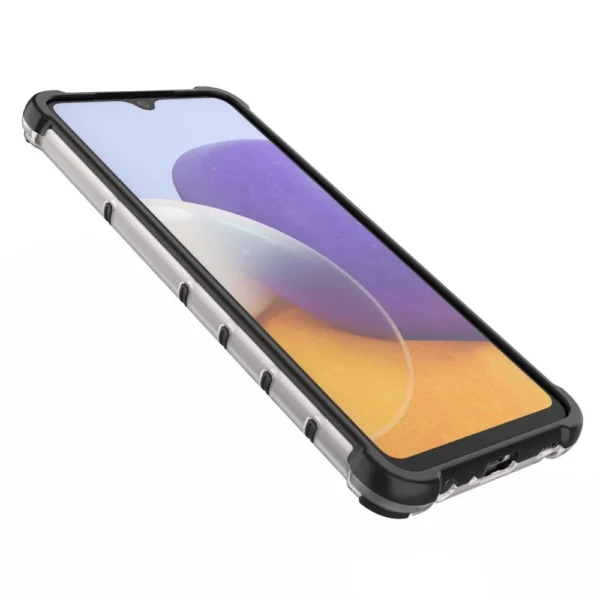 Honeycomb Case armor cover with TPU Bumper for Samsung Galaxy A22 4G redeng