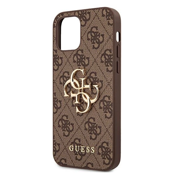 Guess 4G Big Metal Logo Case for iPhone 12 / iPhone 12 Pro -eng