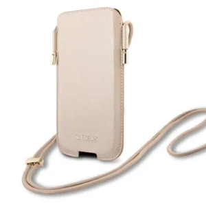 Guess Handbag GUHCP12MSAPSLG 6.1" gold/gold Saffianoeng