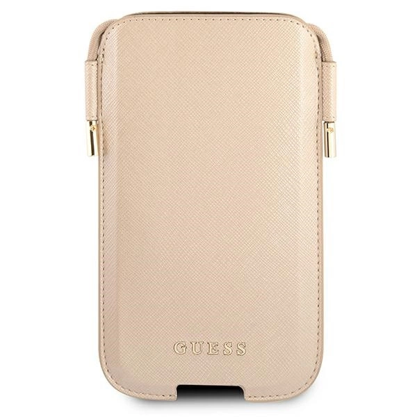 Guess Handbag GUHCP12MSAPSLG 6.1" gold/gold Saffianoeng