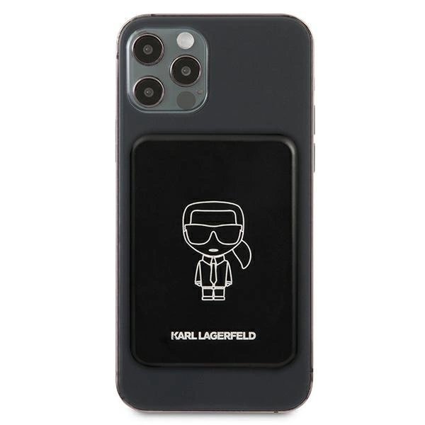 Karl Lagerfeld Powerbank indukcyjny KLPBMSOIBK 3000mAh MagSafeeng