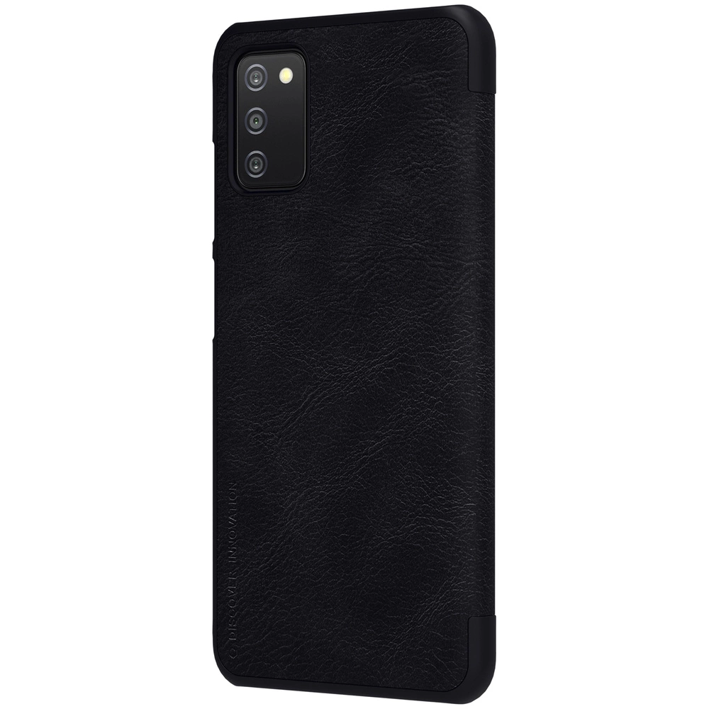 Nillkin Qin leather holster case for Samsung Galaxy A03s blackeng