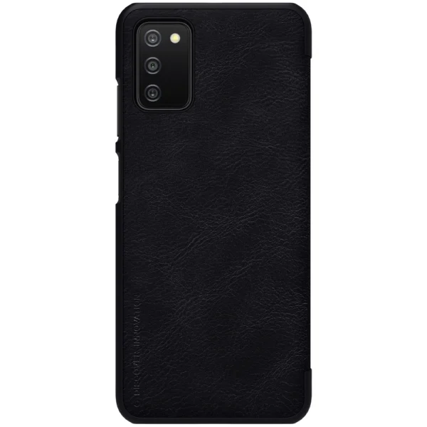 Nillkin Qin leather holster case for Samsung Galaxy A03s blackeng