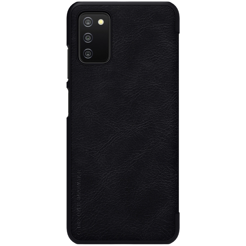 Nillkin Qin leather holster case for Samsung Galaxy A03s blackeng
