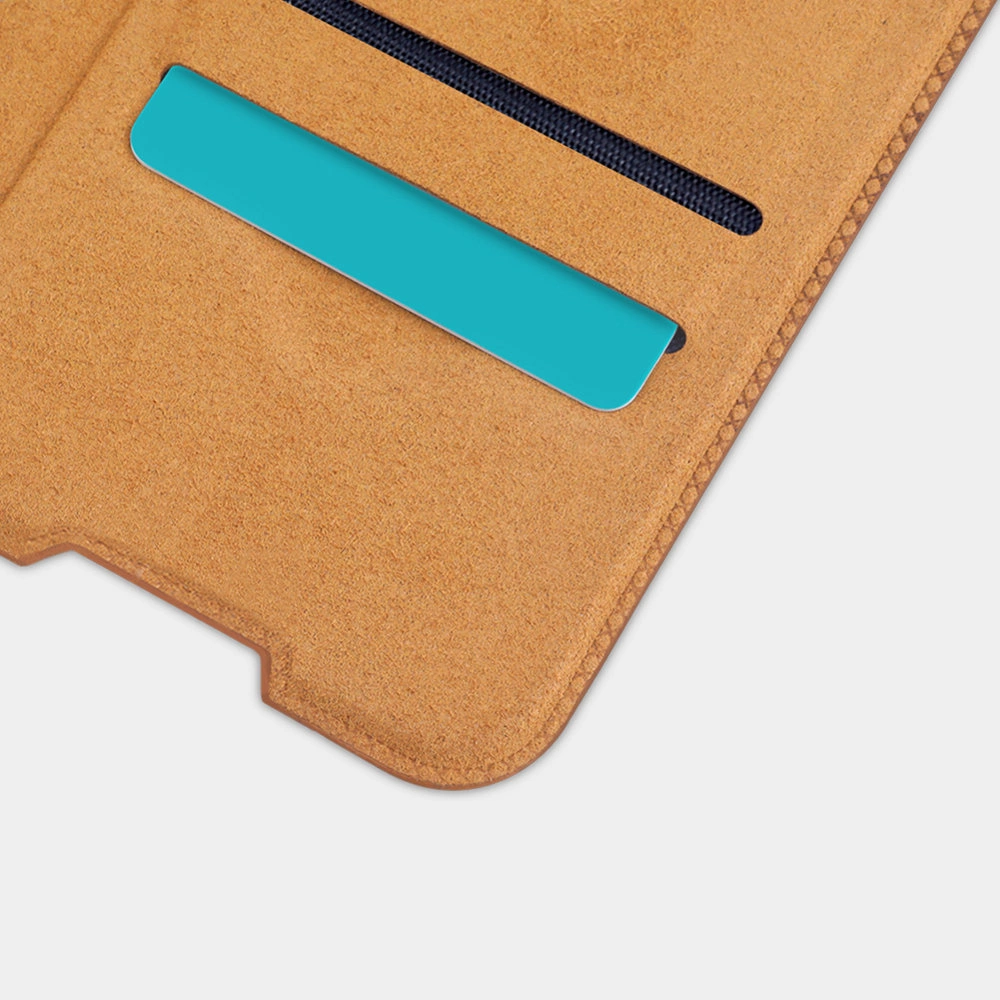 Nillkin Qin leather holster case for Samsung Galaxy A03s blackeng