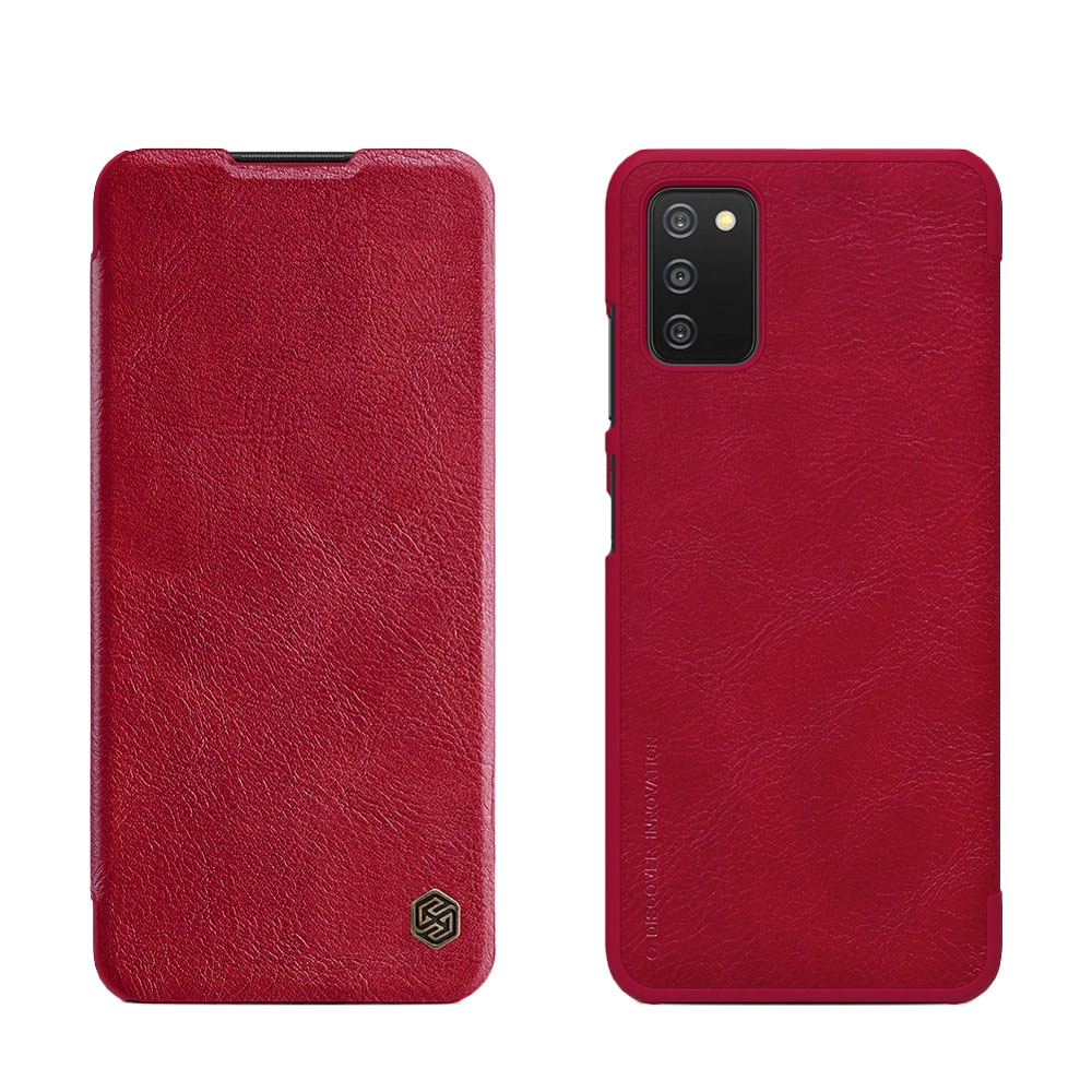 Nillkin Qin leather holster case for Samsung Galaxy A03s redeng