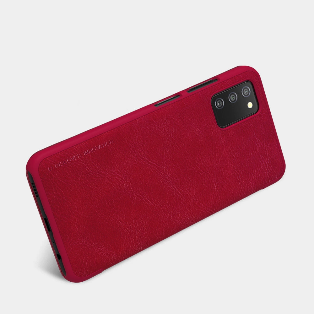 Nillkin Qin leather holster case for Samsung Galaxy A03s redeng