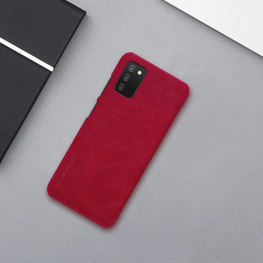 Nillkin Qin leather holster case for Samsung Galaxy A03s redeng