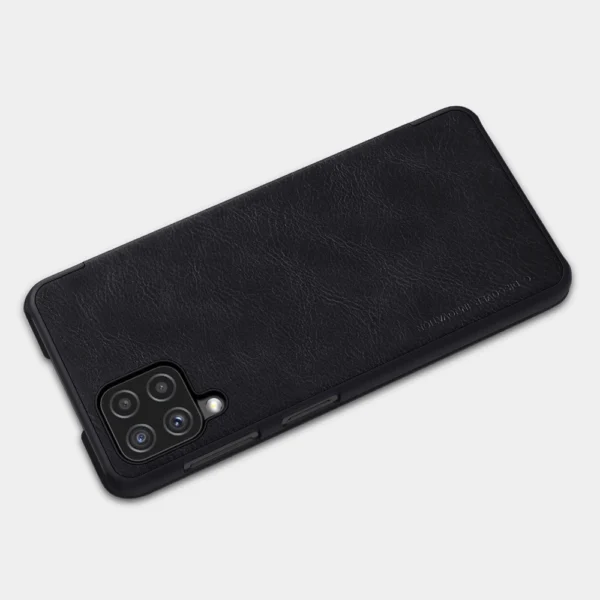 Nillkin Qin leather holster case for Samsung Galaxy A22 4G blackeng