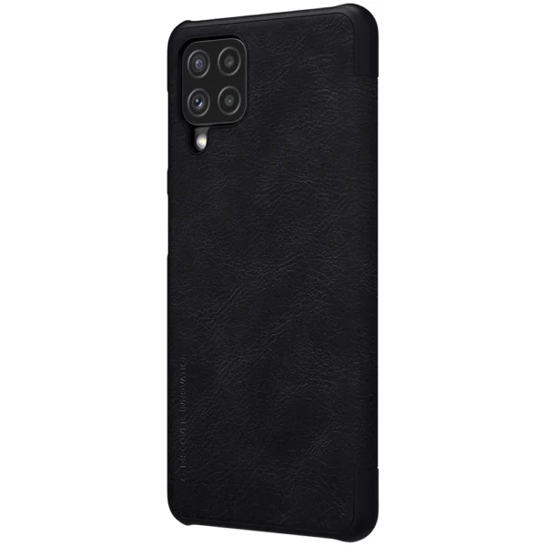 Nillkin Qin leather holster case for Samsung Galaxy A22 4G blackeng