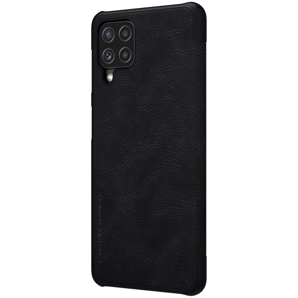 Nillkin Qin leather holster case for Samsung Galaxy A22 4G blackeng