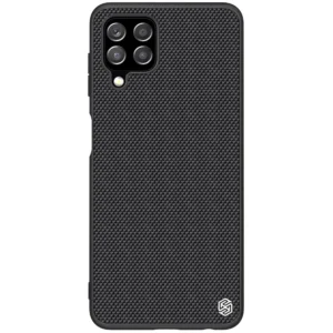Nillkin Textured Case durable reinforced case with gel frame and nylon back for Samsung Galaxy A22 4G blackeng