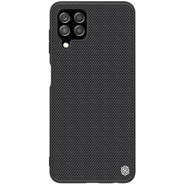 Nillkin Textured Case durable reinforced case with gel frame and nylon back for Samsung Galaxy A22 4G blackeng