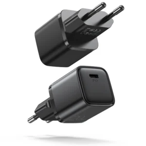 Joyroom fast wall charger USB Type C 20W Power Delivery Quick Charge 3.0 AFC black (L-P202)eng