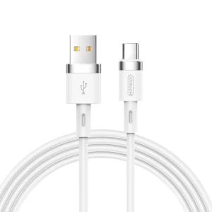 Joyroom Liquid Silicone Data Cable N2 USB-A / USB-C 2.4A 1.2 m - whiteeng