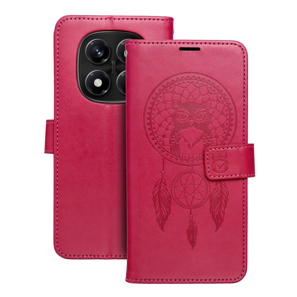 MEZZO Book case for XIAOMI Redmi Note 14 PRO 4G dreamcatcher magenta