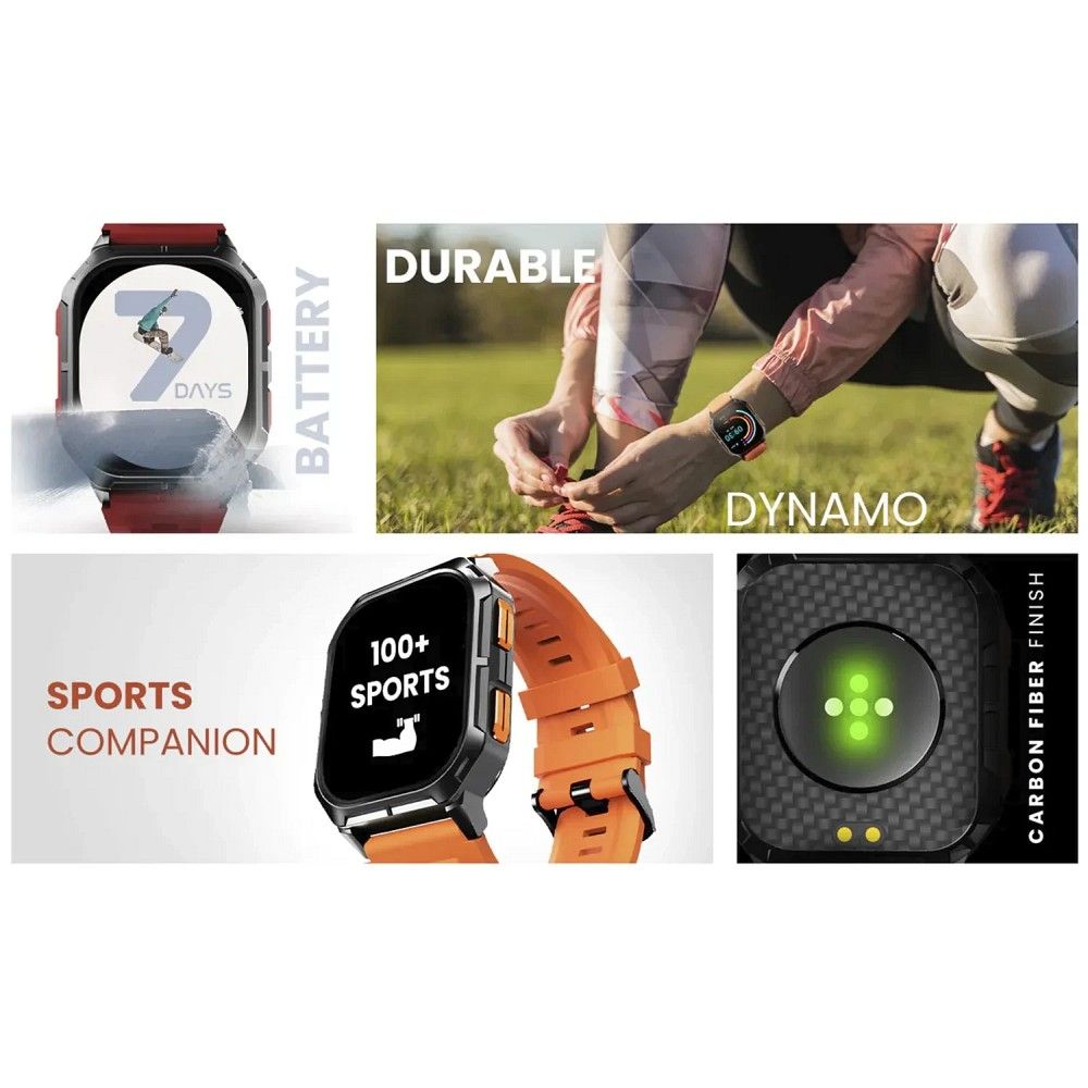 HIFUTURE sport smartwatch with call function ULTRA3 (IP68) black
