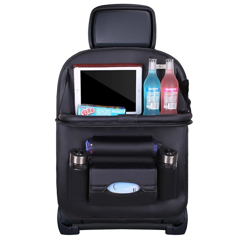 Car seat organizer seat protector seat cover shelf mini car table blackeng