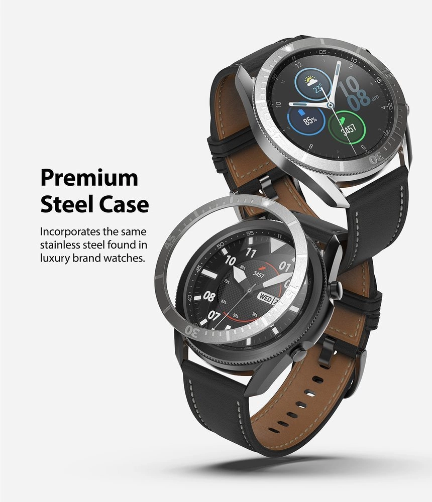 Ringke Bezel Styling case frame envelope ring Samsung Galaxy Watch 3 45mm black (GW3-45-61)eng