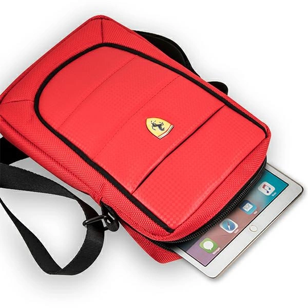 Ferrari On Track Collection bag for a 10" tablet - redeng