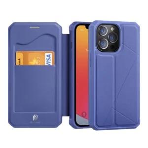 DUX DUCIS Skin X Bookcase type case for iPhone 13 Pro blueeng