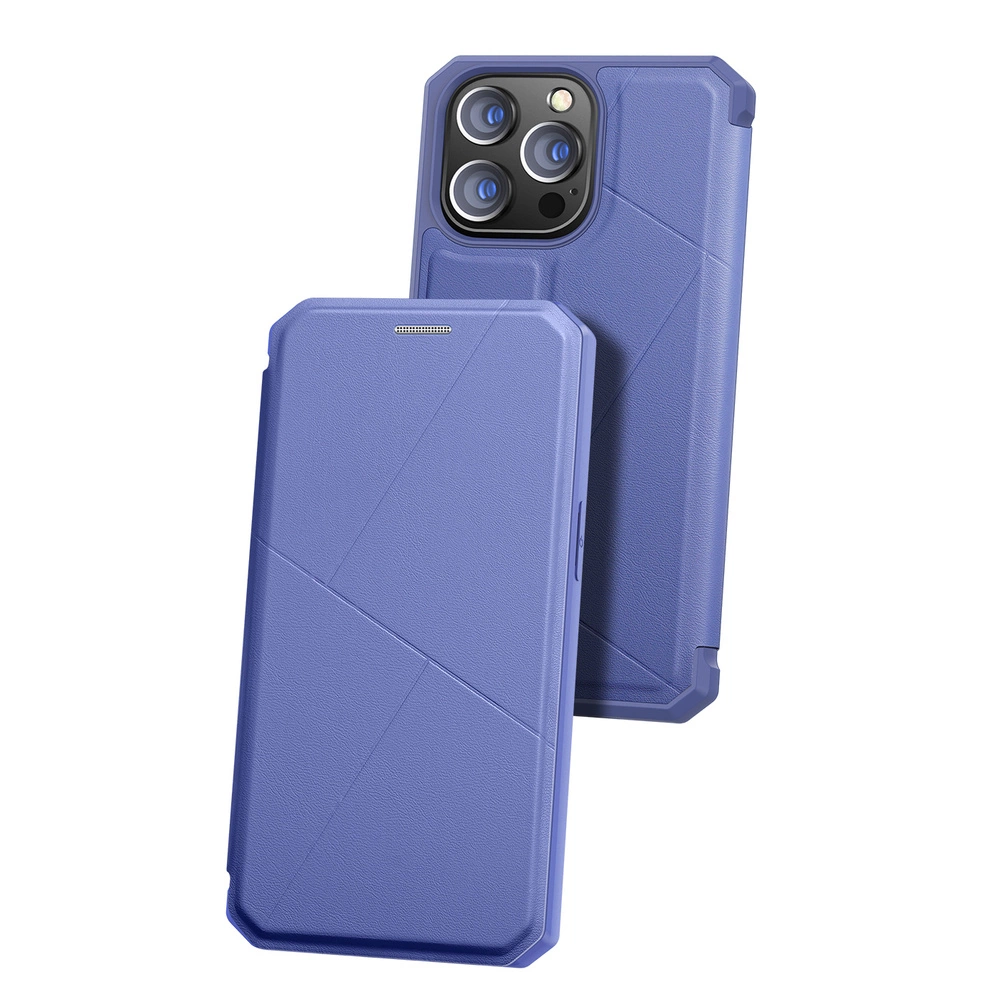 DUX DUCIS Skin X Bookcase type case for iPhone 13 Pro blueeng