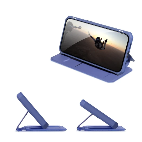 DUX DUCIS Skin X Bookcase type case for iPhone 13 Pro blueeng